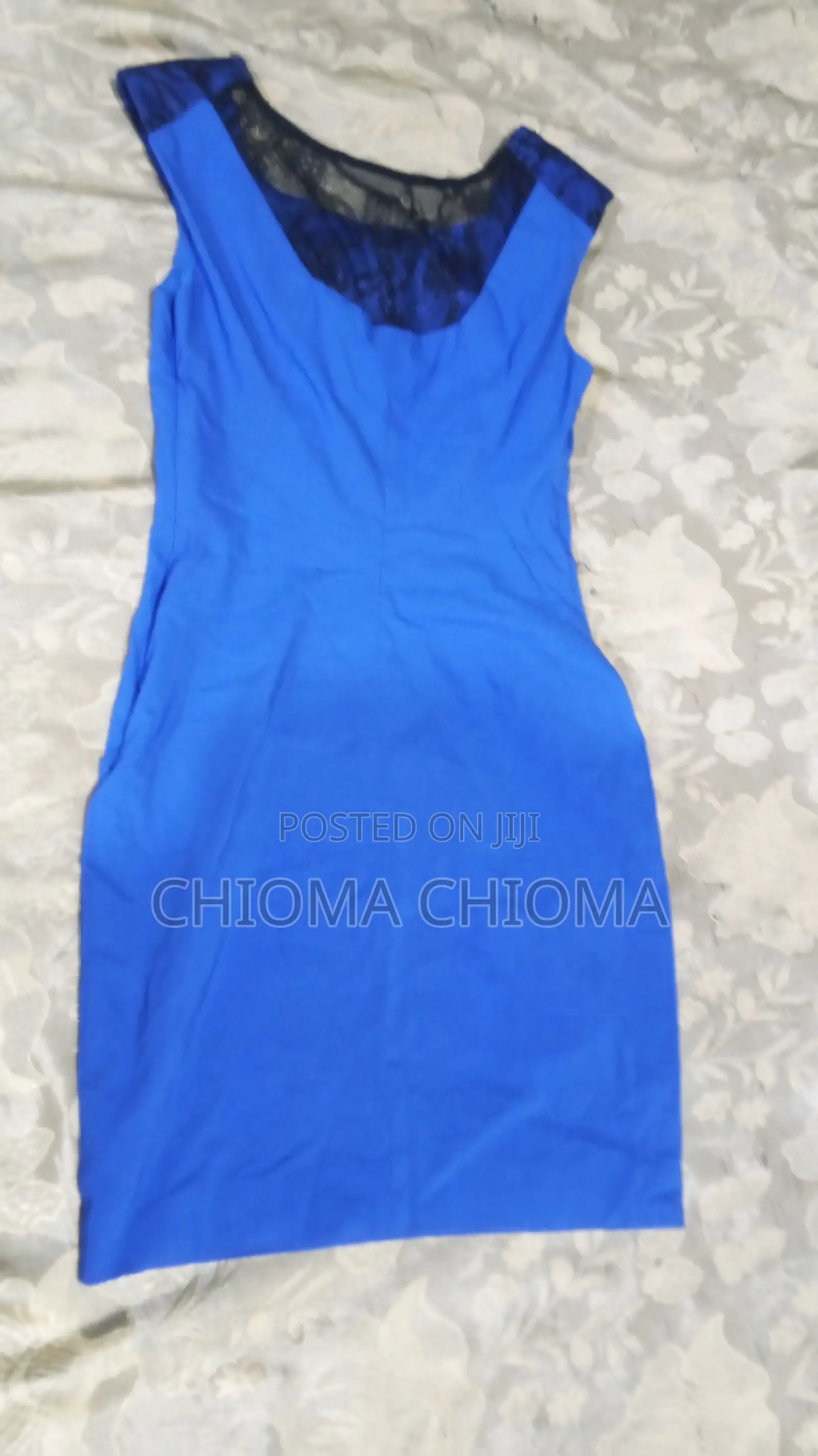 Blue Short Dress