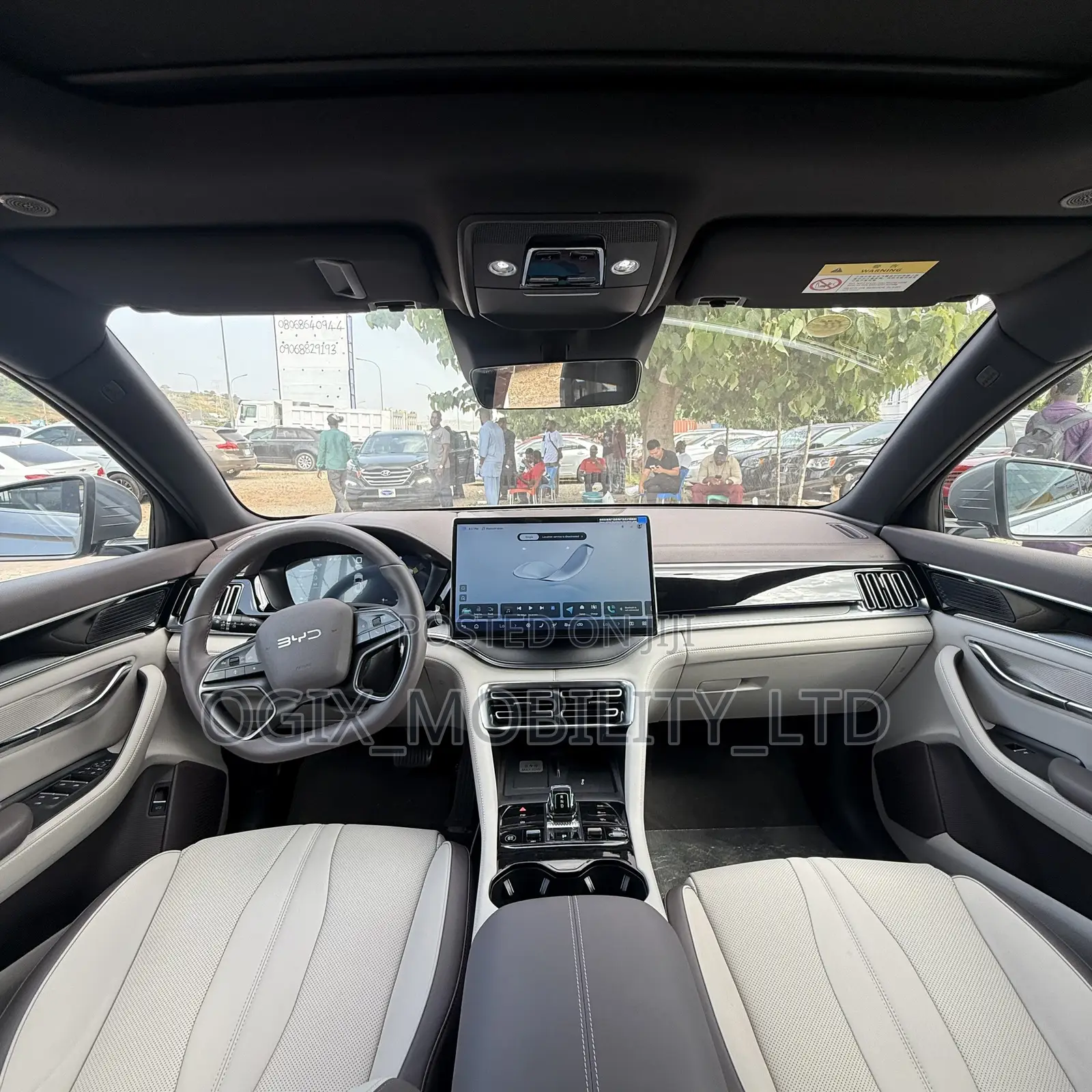 New BYD Song Plus 2025 Gray