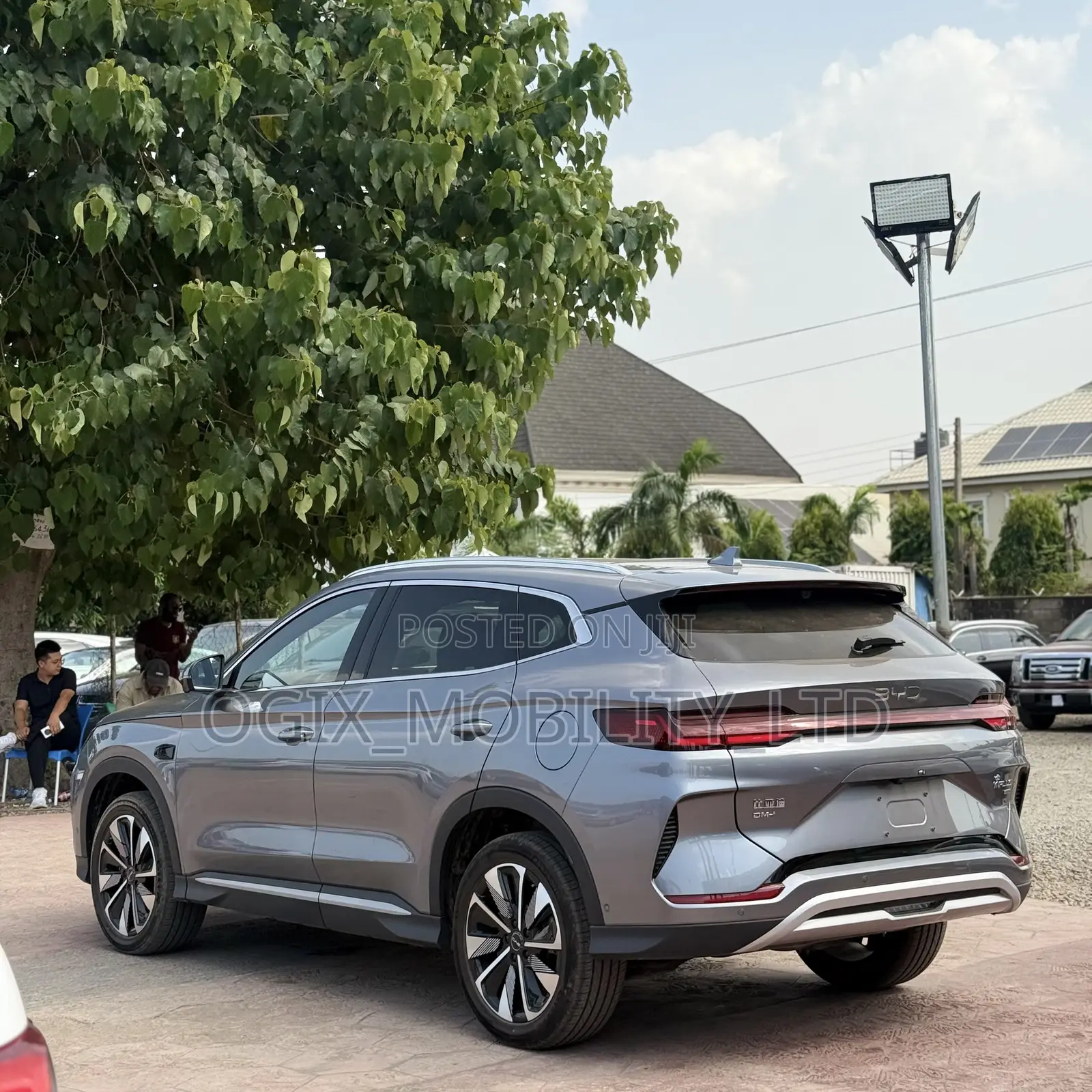 New BYD Song Plus 2025 Gray