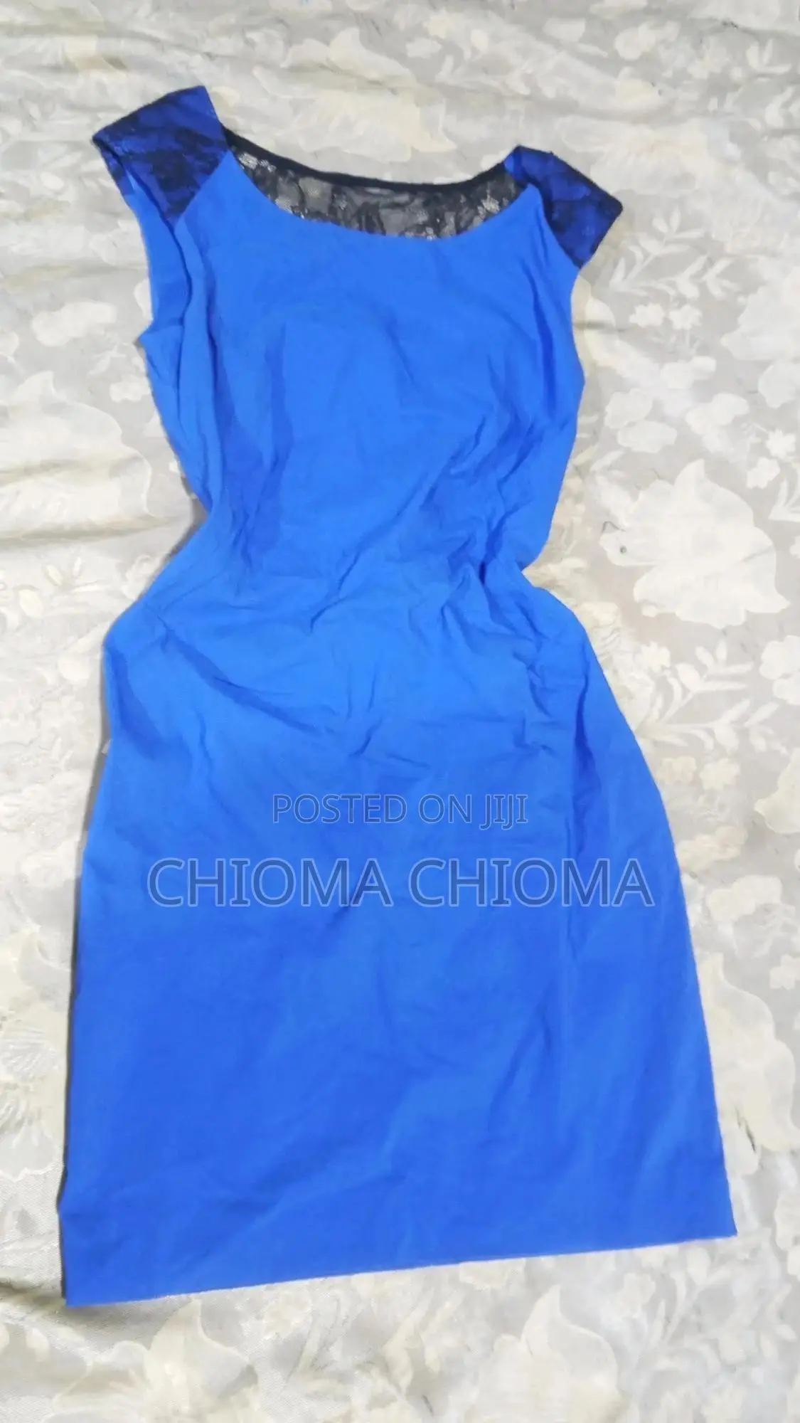 Blue Short Dress