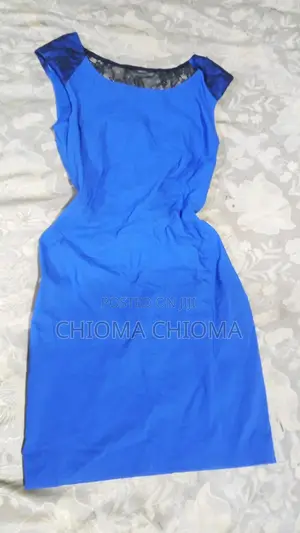 Blue Short Dress