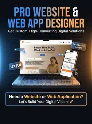 Professional Website, Web Apps, Mobile Apps & AI Automation