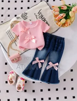 Beautiful Girl's Denim 2-Piece