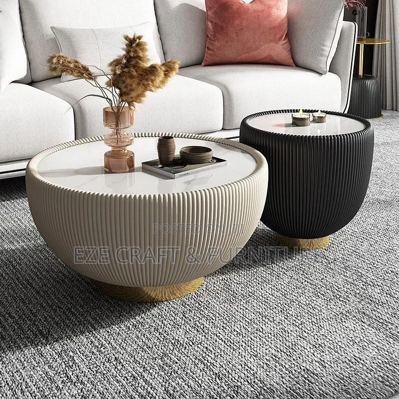 2in1 Cone Marble Luxury Center Table