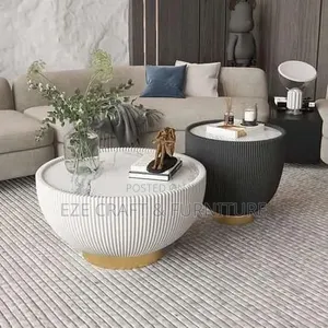 2in1 Cone Marble Luxury Center Table