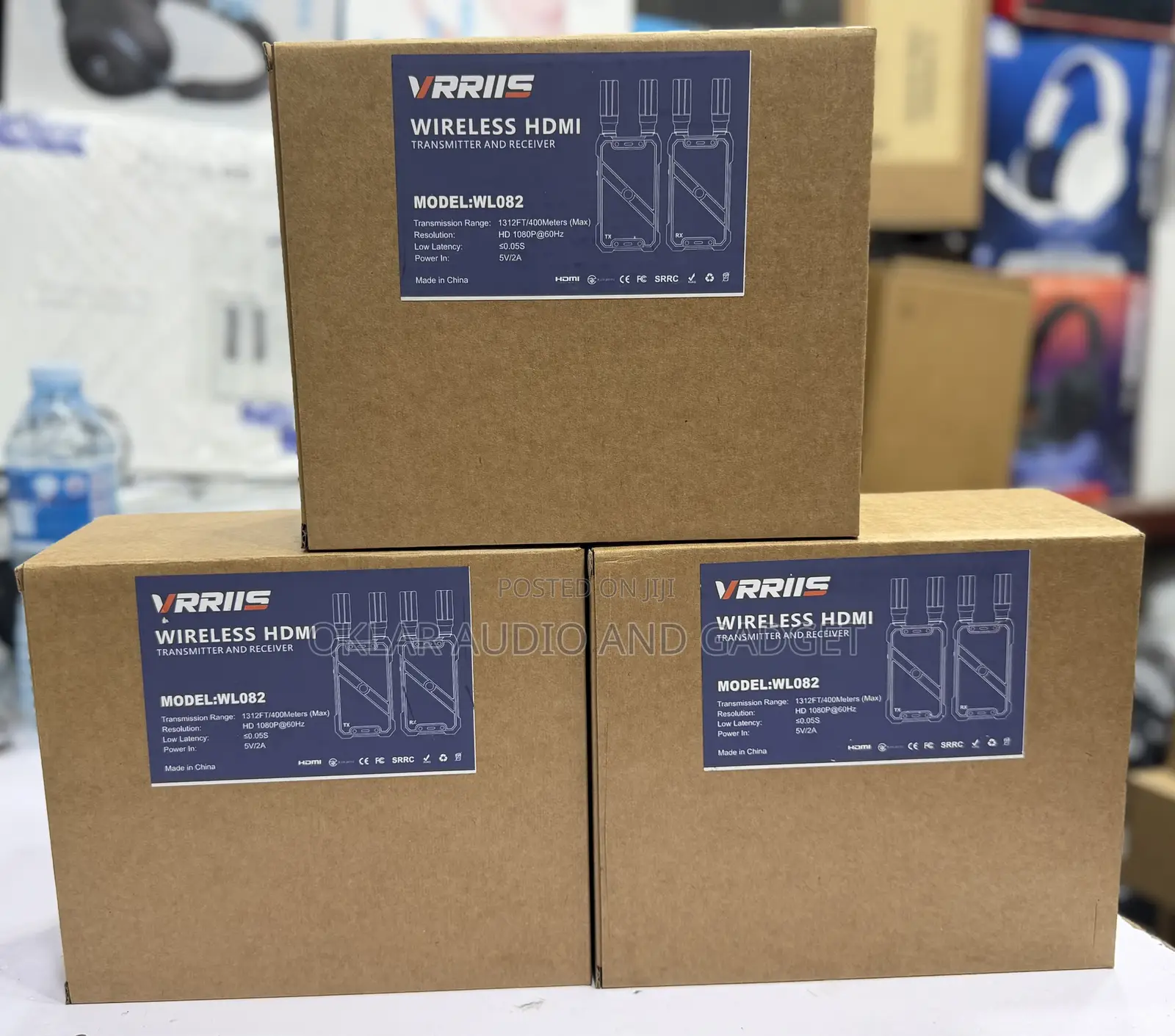 Vrriis Wl082 Wireless HDMI Transmitter and Receiver