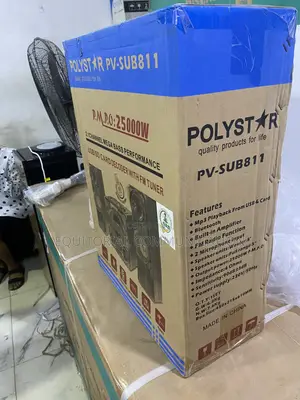 Pv-Sub811 Polystar Bluetooth Home Entertainment Sound System