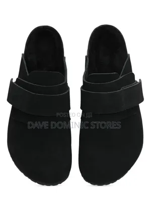 FDCP Suede Big Black/ Gray/ Brown Mules Available