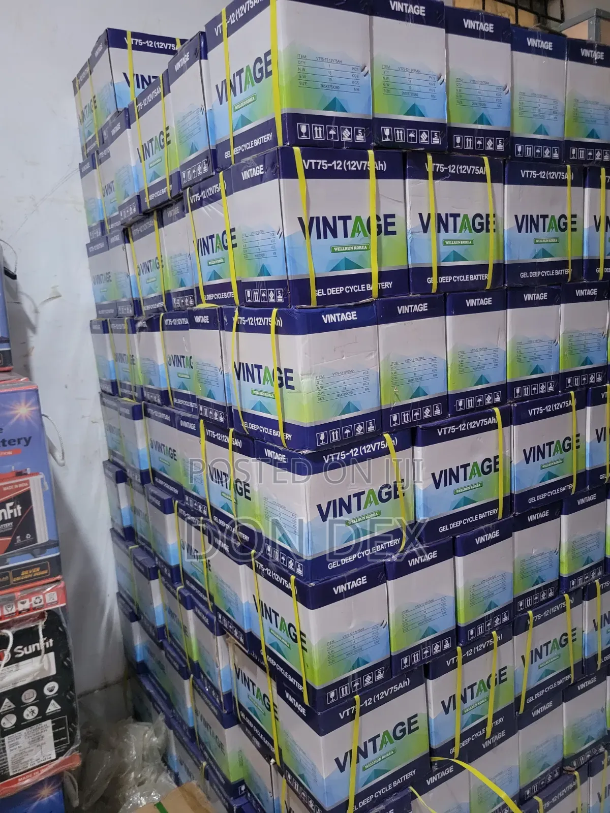 75Ah 12 Vintage Deep Cycle Battery