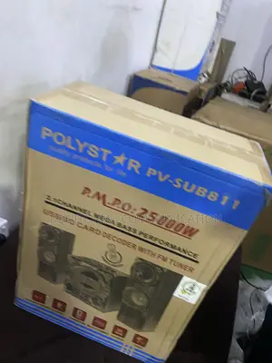 Polystar Mini Home Audio System With Bluetooth Pv-Sub811