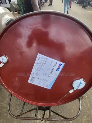208-Liter Drum of Mobil Rarus 429 Air Compressor Oil