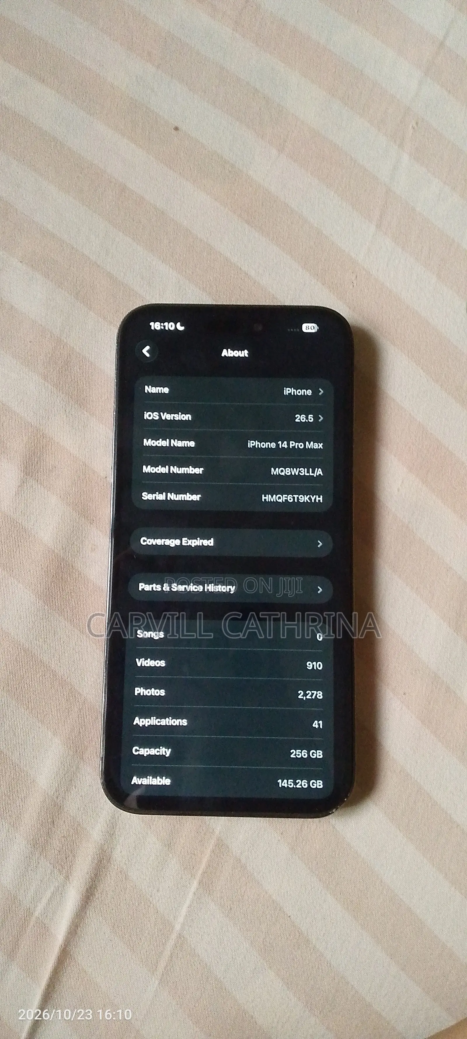 Apple iPhone 14 Pro Max 256 GB Purple