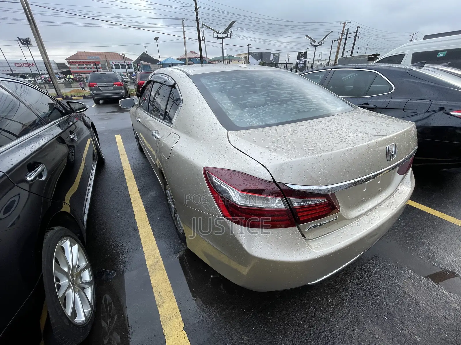 Honda Accord 2016 Gold