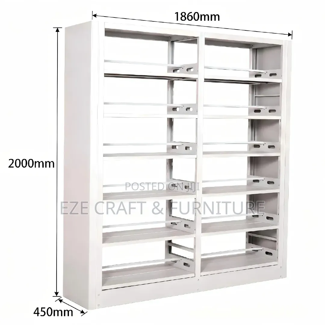 Double Sided Library Shelf