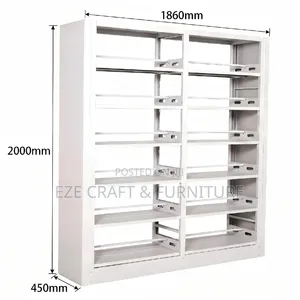 Double Sided Library Shelf