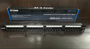 D-Link Unshielded 24-Port Full-Loaded Patch Panel (Cat6)