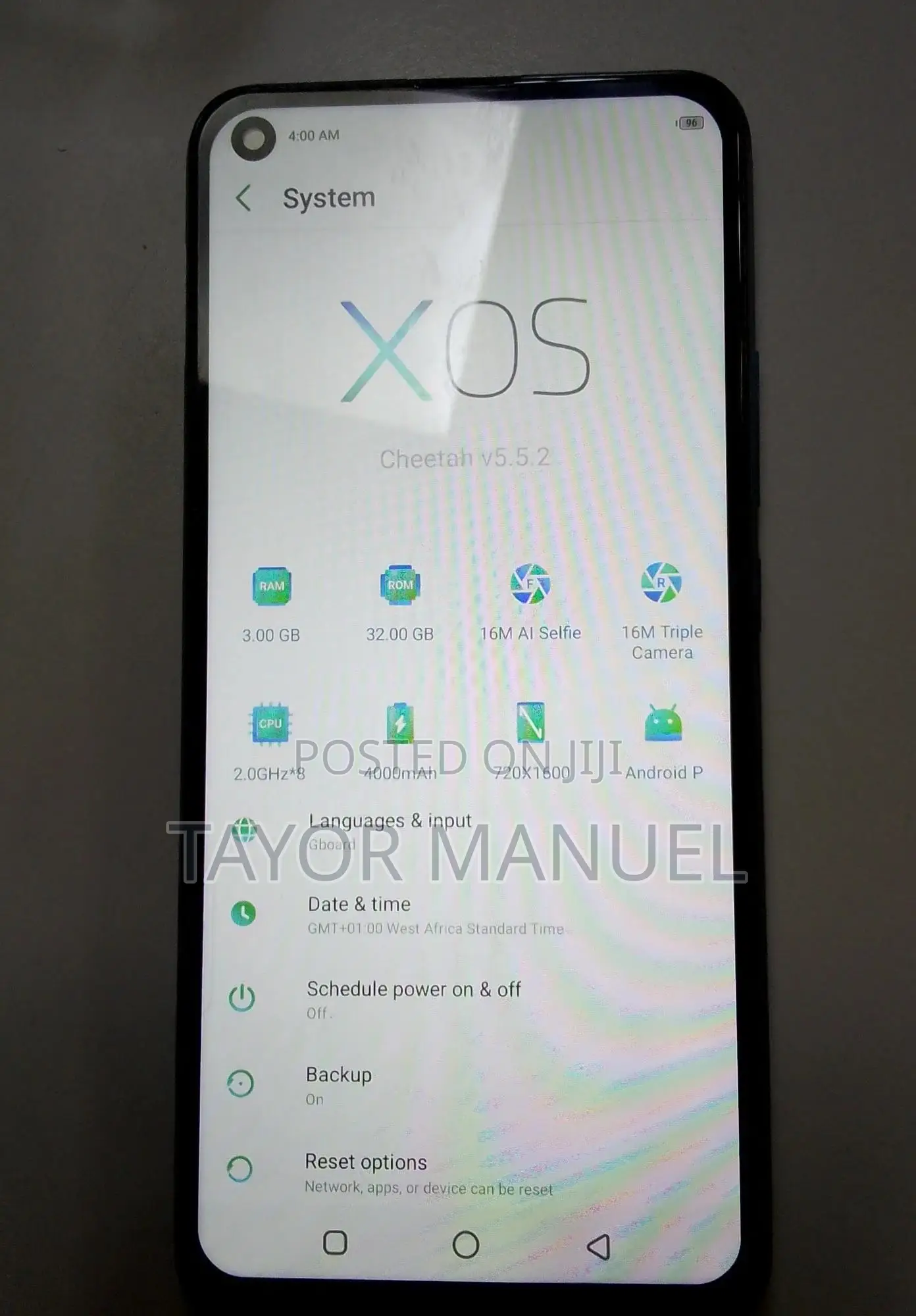 Infinix S5 Lite 32 GB Blue