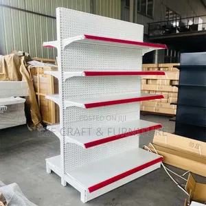 Double Sided Supermarket Display Rack