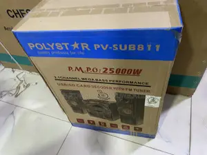 Polystar Pv-Sub811 Compact Mini Hi-Fi Sound System With Bluetooth