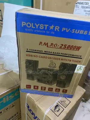 Pv-Sub811 Polystar Mini Hi-Fi Sound Equipment With Bluetooth