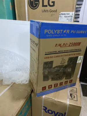 Polystar Bluetooth Home Music System 2.1 Ch Pv-Sub811