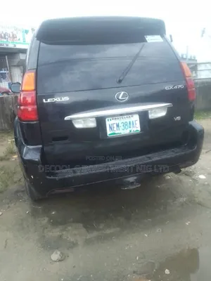 Lexus GX 470 Sport Utility 2005 Black