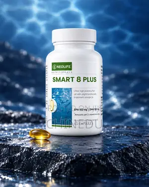 Smart 8 Plus 60 Capsules From Pure Omega 3 Salmon Oil.