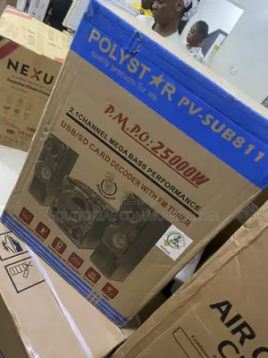Pv-Sub811 Polystar 2.1 Ch Home Sound Solution With Bluetooth