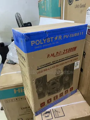 Pv-Sub811 Polystar 2.1 Channel Mini Music System With Bluetooth