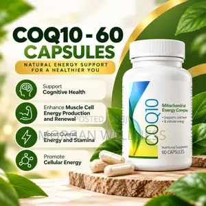 Coq10 Mitochondrial Energy Complex, Heart Support + Energy Booster