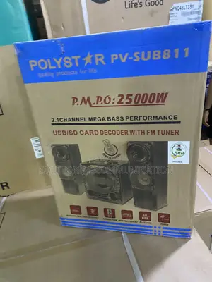 Polystar Pv-Sub811 Bluetooth Sound Equipment for Home Use