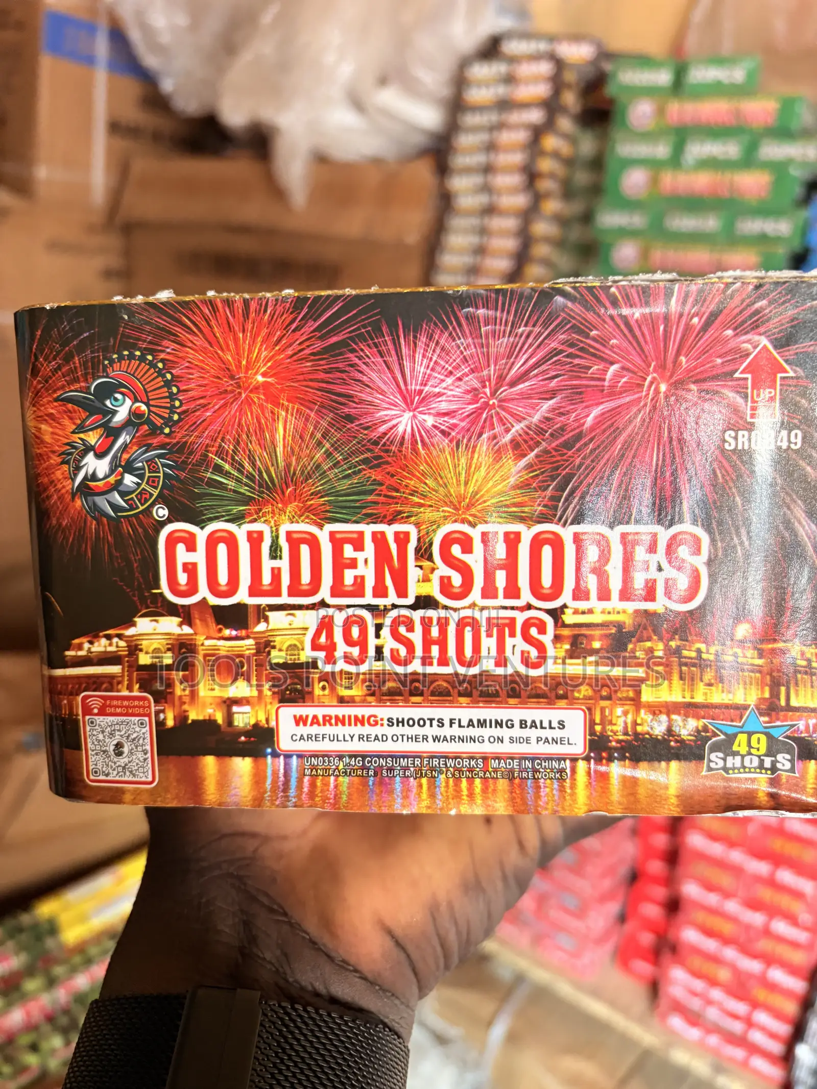 49 Shots Cake Fireworks