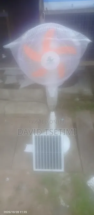 Solar Standing Fan