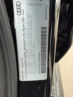 Audi A6 2017 Black