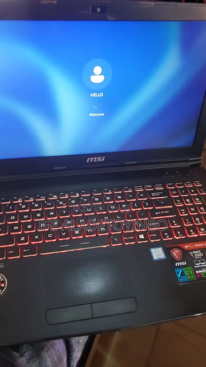 Laptop MSI GP62 7RDX Leopard 32GB Intel Core i7 HDD 32GB