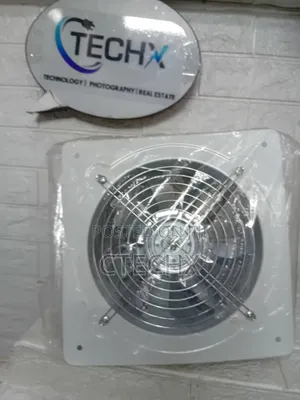 8 Inch Exhaust Fan 200mm Stainless With Backdraft Damper