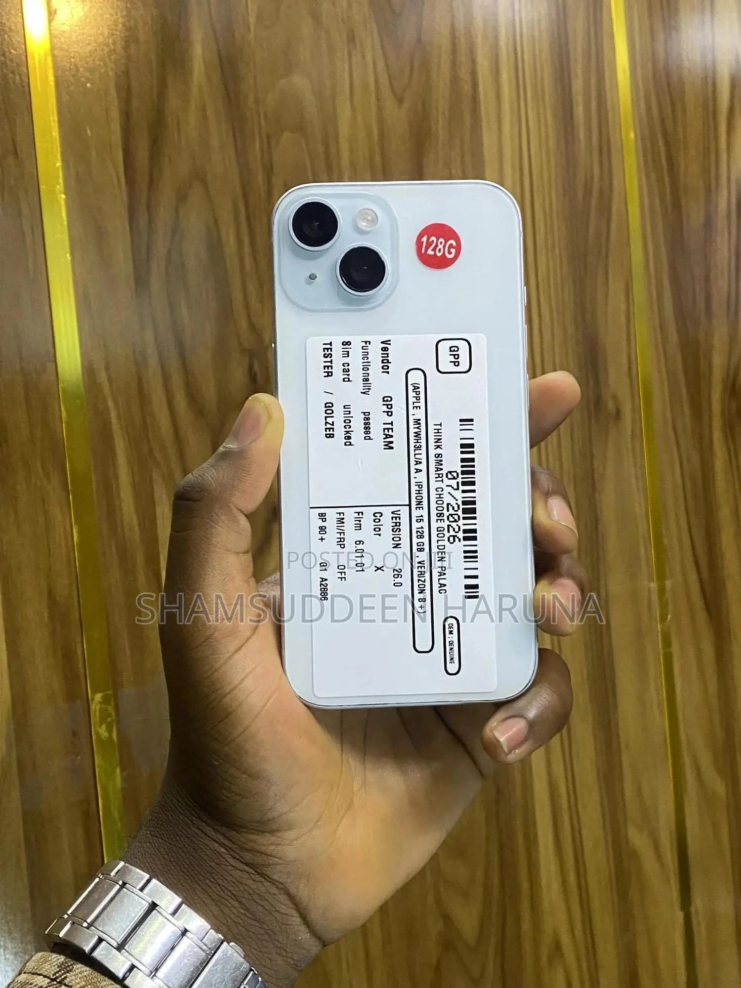New Apple iPhone 15 128 GB