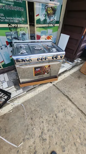 Brand New Nexus 5 Burners Automatic Gas Cooker With Oven