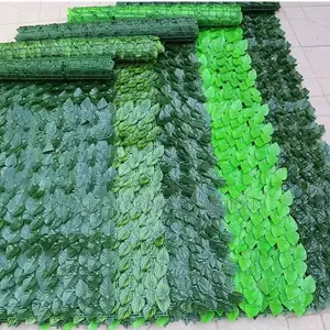 Artificial Ivy Privacy Fence Mat & Ivy UV Resistant Artificial Leaf