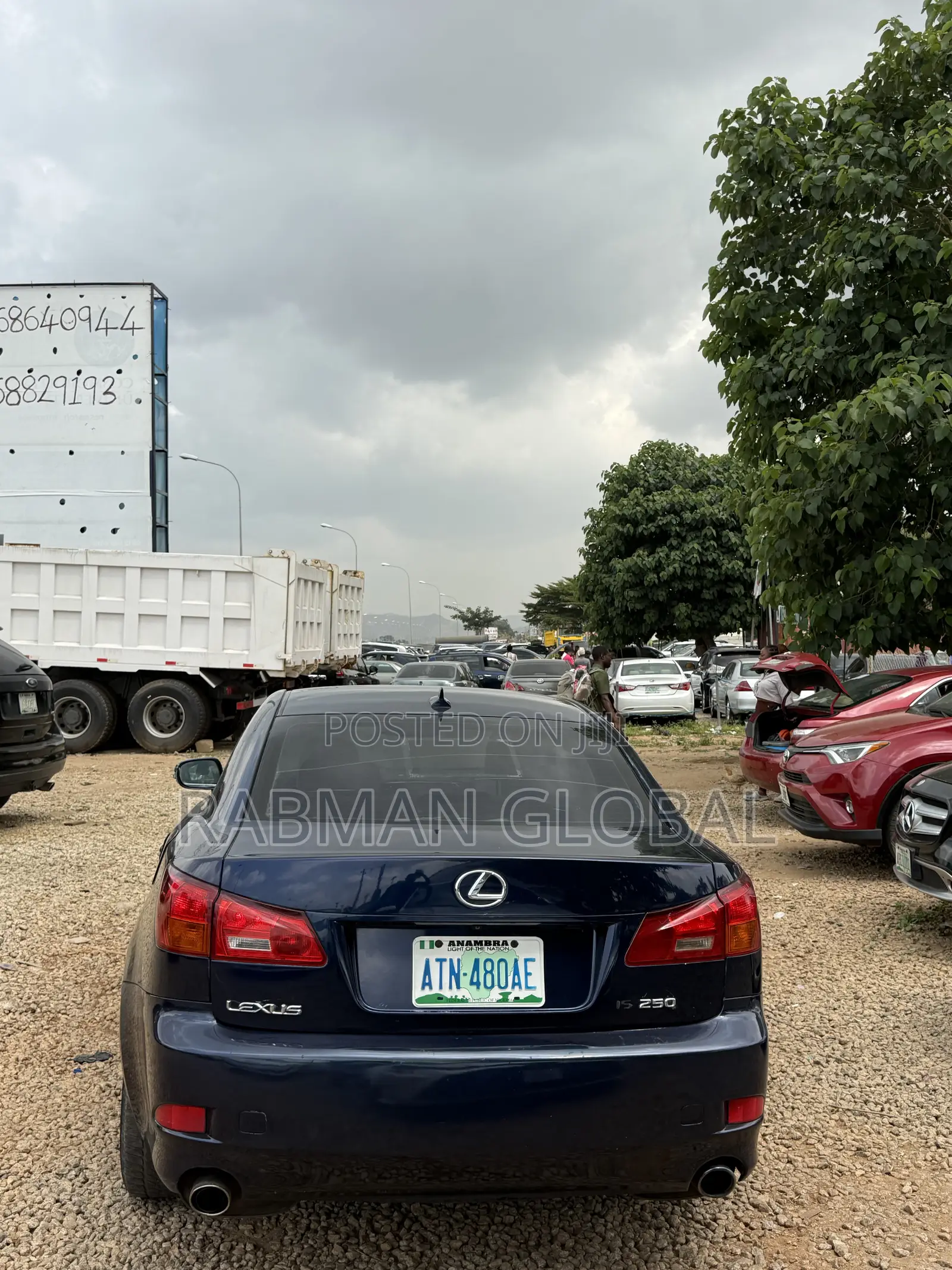 Lexus IS 250 Automatic 2012 Blue