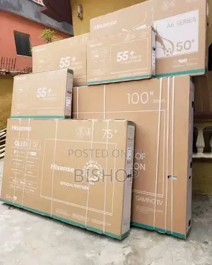 50inch Original Hisense Smart TV Brand New Frameless UHD 4k
