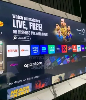 50inch Original Hisense Smart TV Brand New Frameless UHD 4k