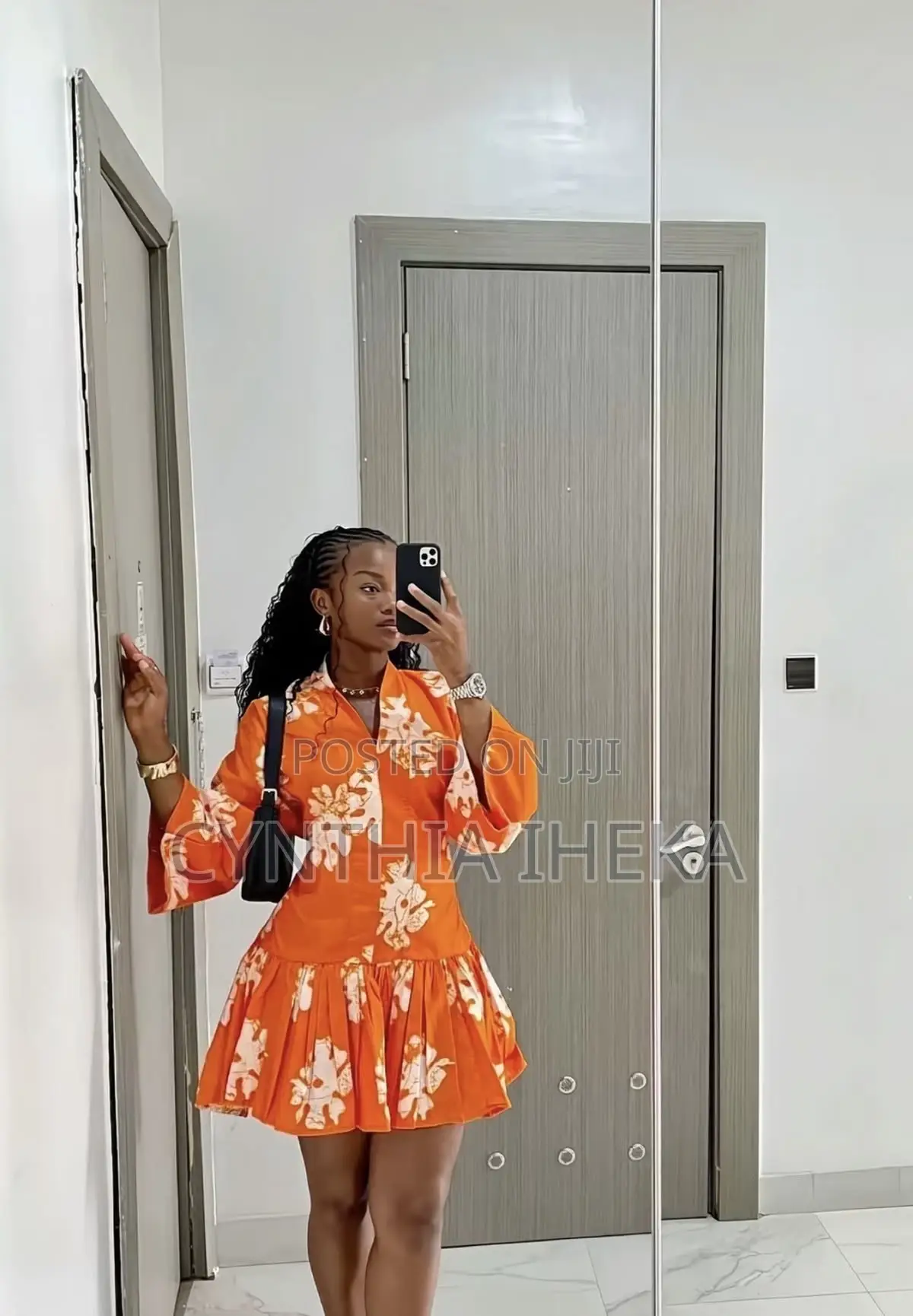 Ankara Mini Gown