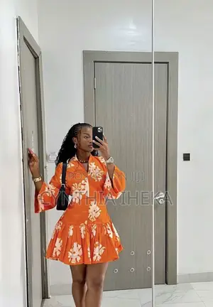 Ankara Mini Gown