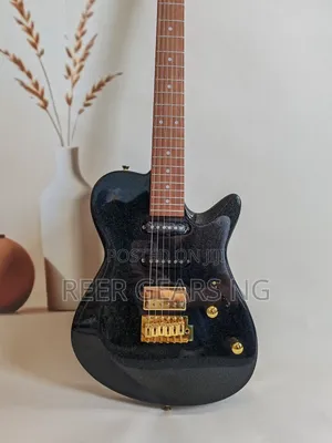 Black Minsine Pro Electric Guitar SSH