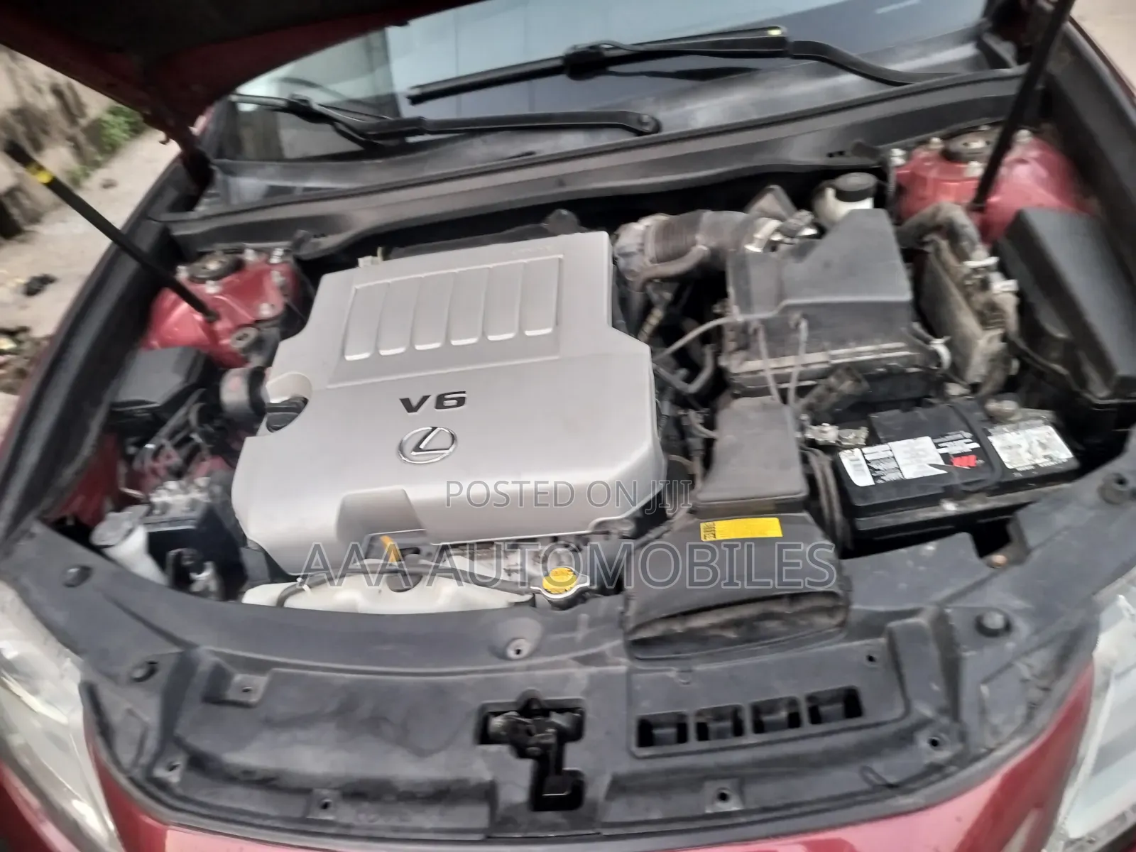 Lexus ES 2014 Red