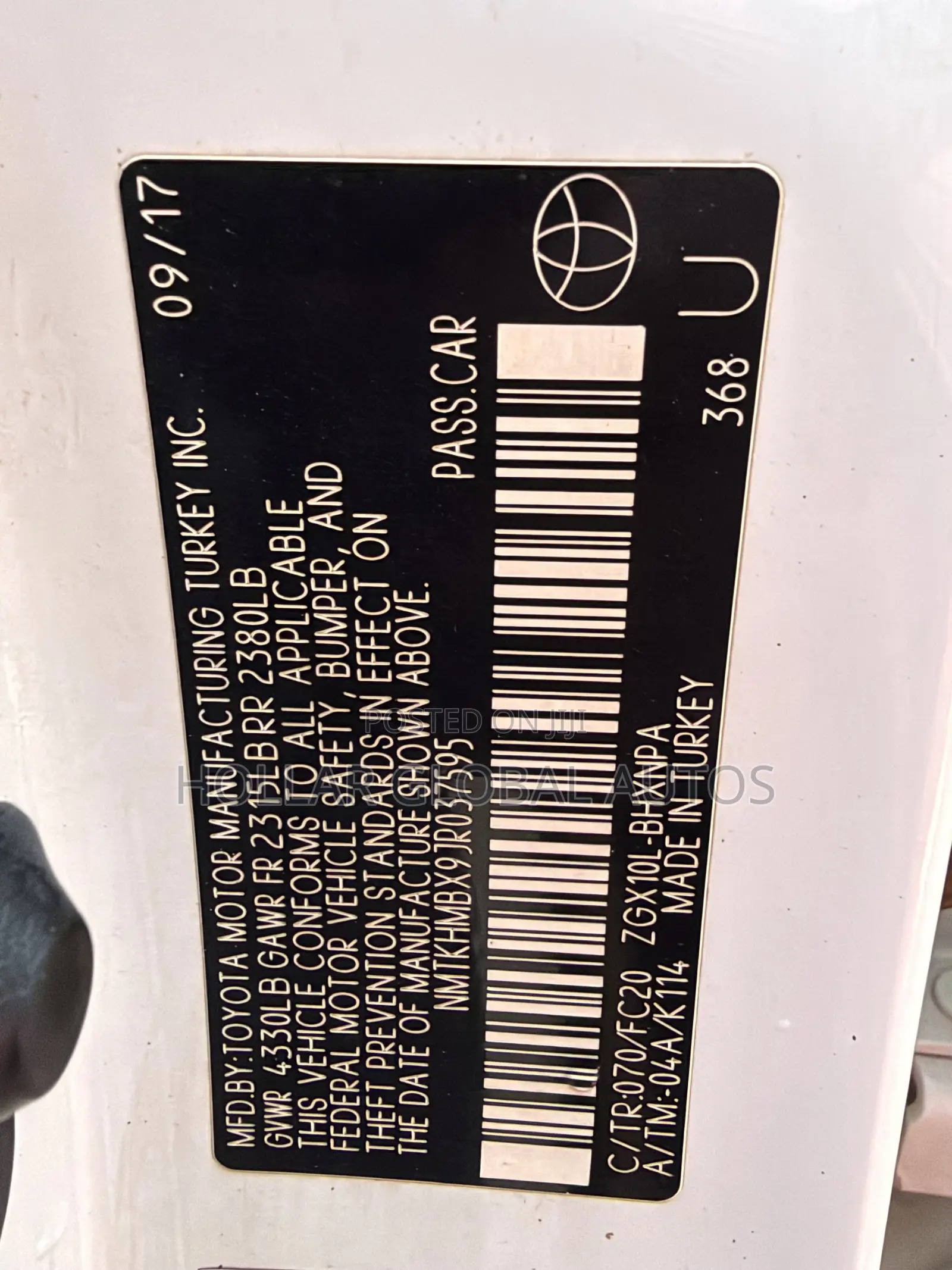 Toyota C-HR 2018 Black