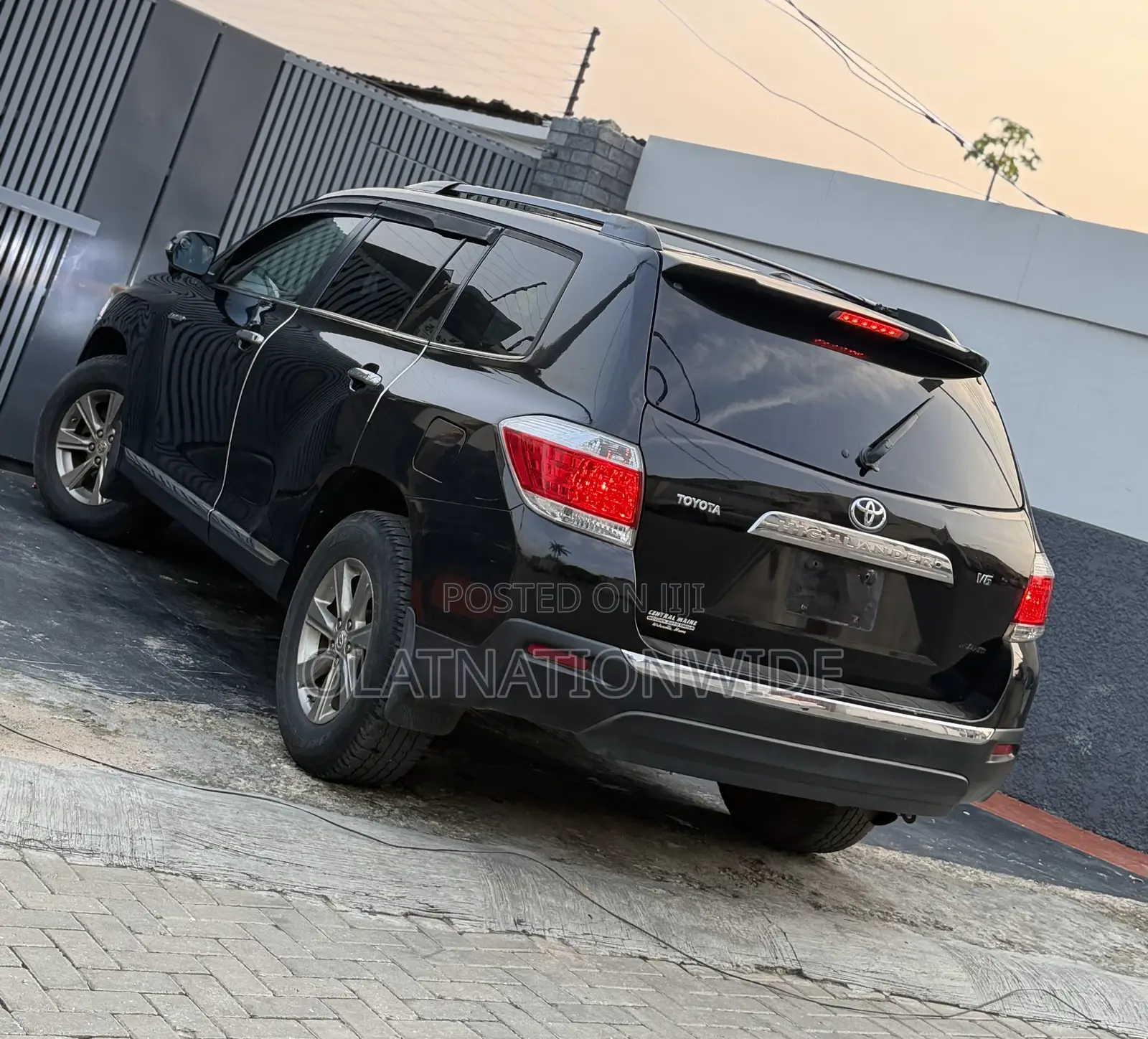 Toyota Highlander 2012 Black