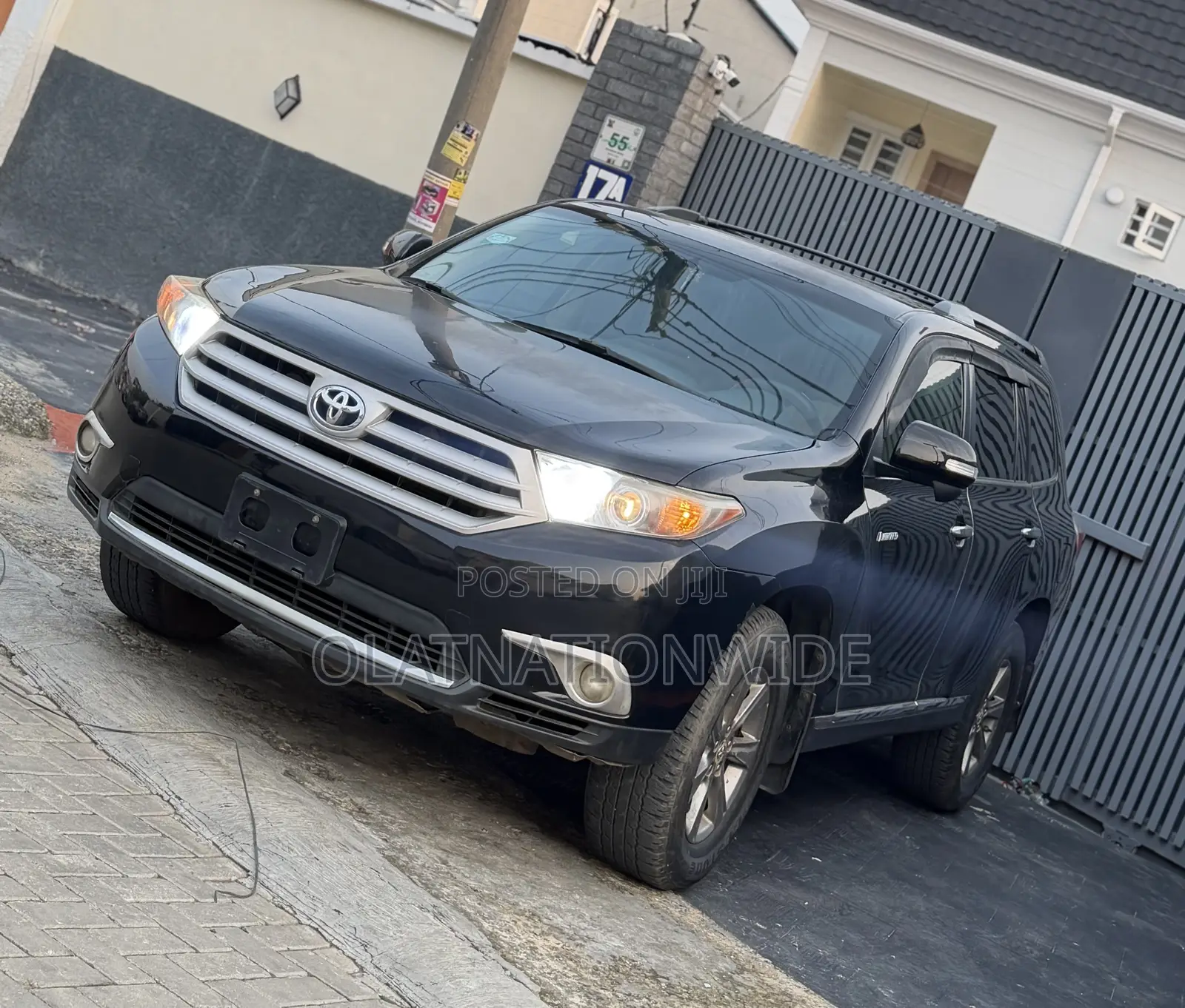 Toyota Highlander 2012 Black