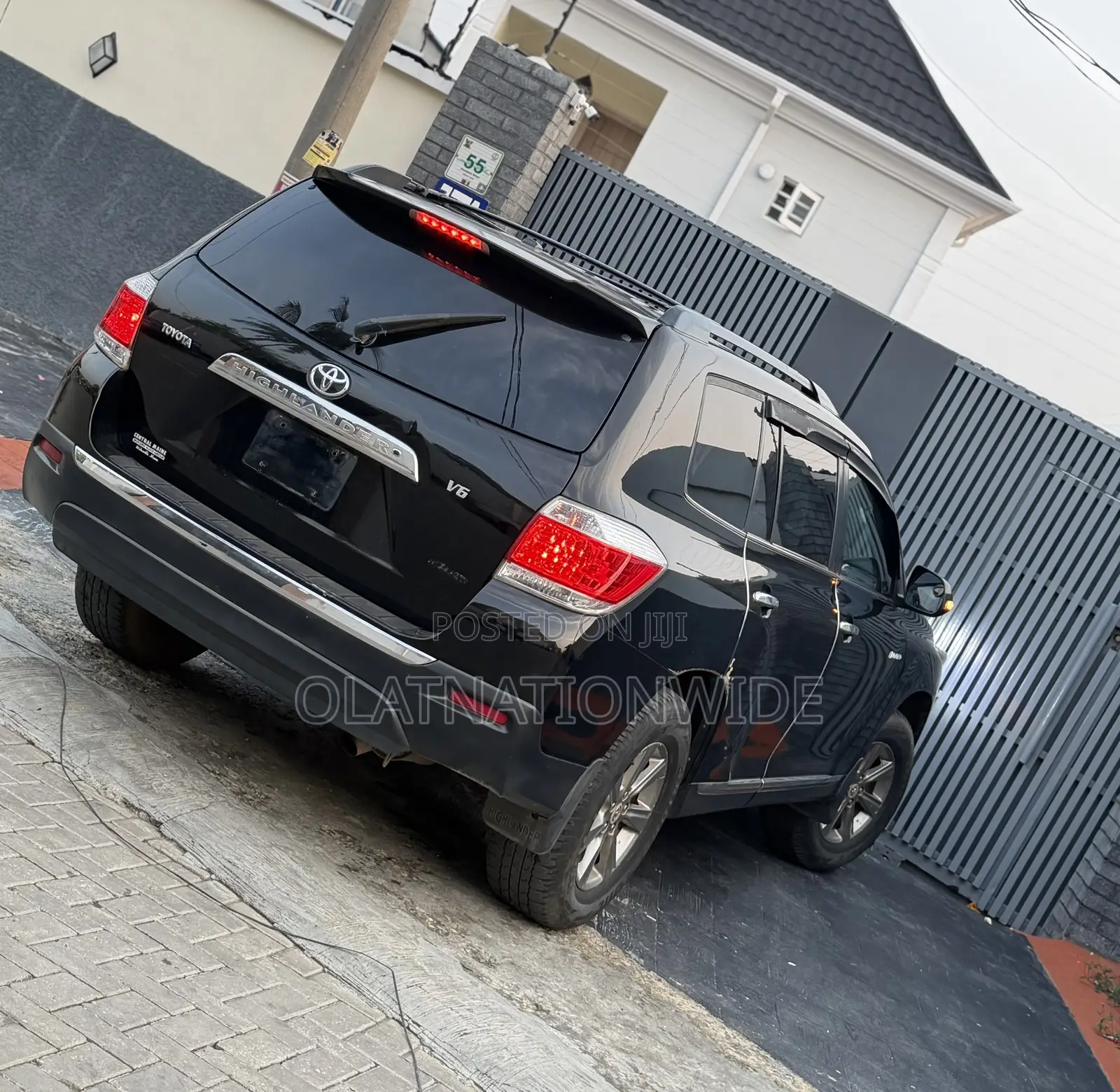 Toyota Highlander 2012 Black